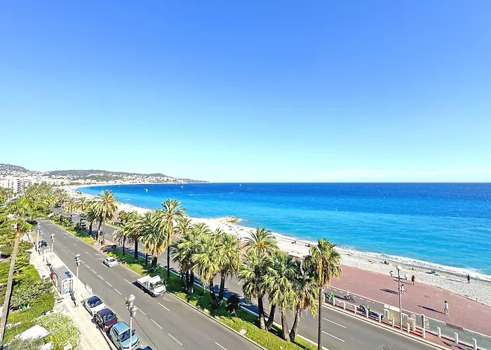 Panoramic Sea Front Cote D Azur Apartman Nizza